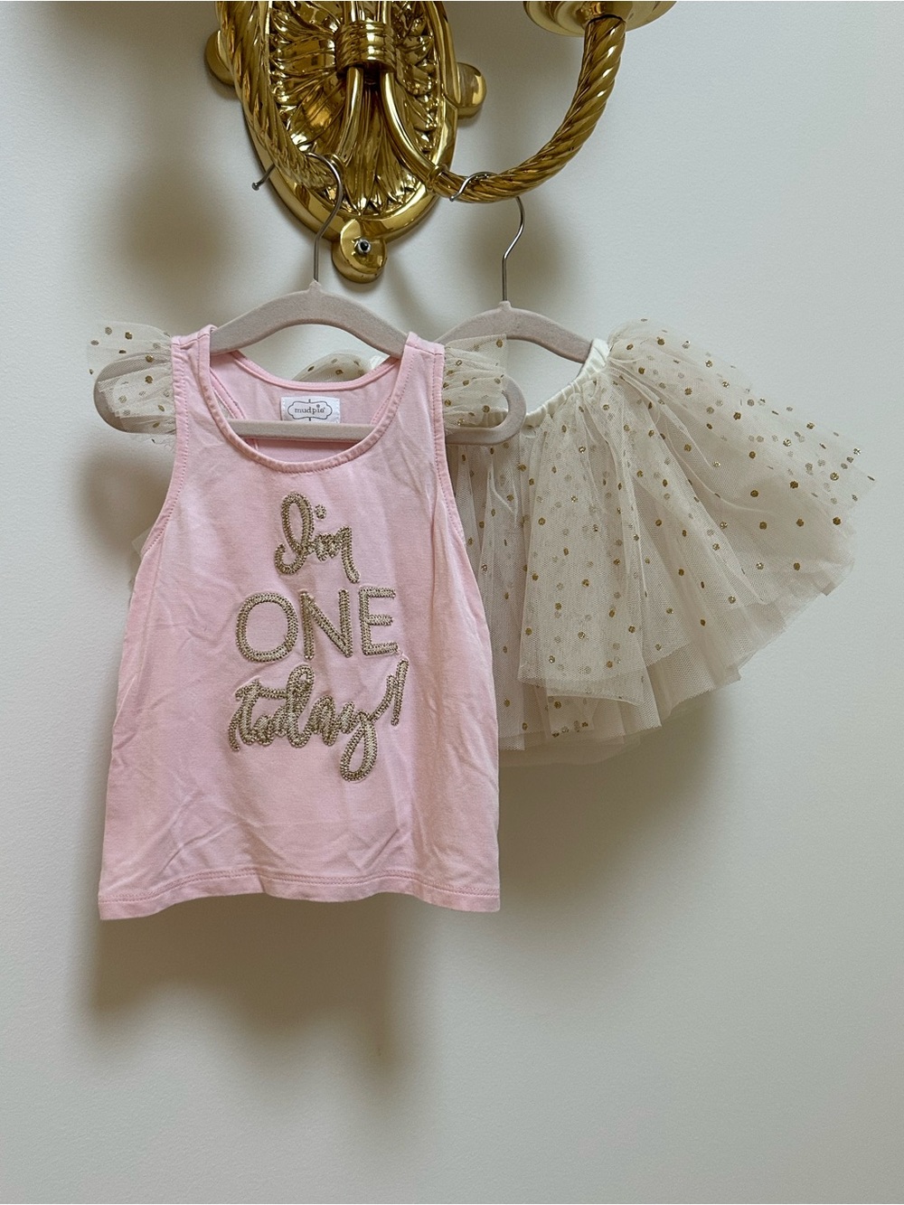 Mud Pie “My First Birthday” Outfit 🎀✨